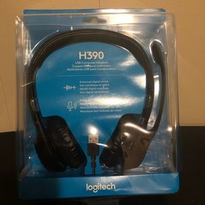 ⭐️3/$10⭐️ Logitech usb headset Brand New